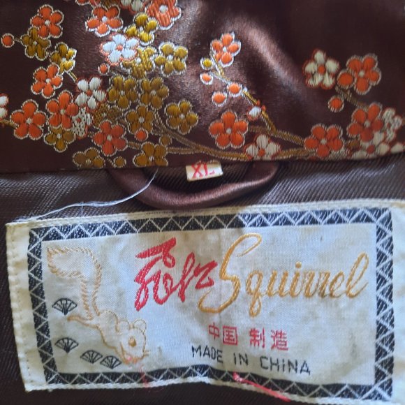 Chinese Embroidered Jacket Brown - Picture 7 of 9